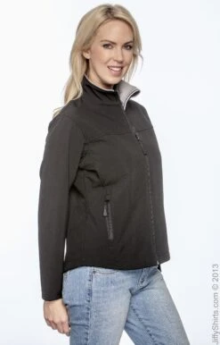 Ladies' Soft Shell Jacket -Jiffyshirts Sales Store 78B67CF7D6C98C