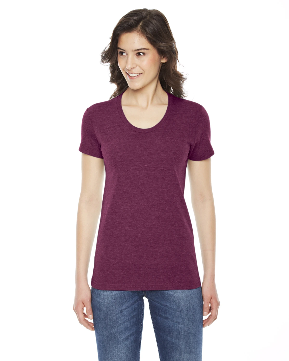 Ladies' Triblend Short-Sleeve Track T-Shirt 3 Ladies' Triblend Short-Sleeve Track T-Shirt