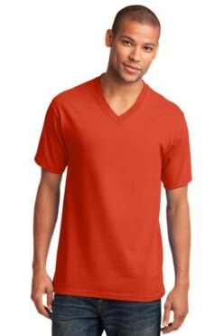 Adult Unisex Core Cotton V-Neck Tee -Jiffyshirts Sales Store 79be75b350dd14
