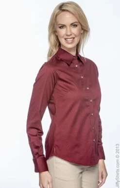 Ladies' Easy Blend™ Long-Sleeve Twill Shirt With Stain-Release 24 Ladies' Easy Blend™ Long-Sleeve Twill Shirt With Stain-Release -Jiffyshirts Sales Store 7C0143805C05B7