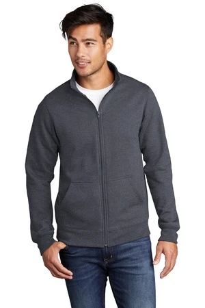 Unisex Core Fleece Cadet Full-Zip Sweatshirt 11 Unisex Core Fleece Cadet Full-Zip Sweatshirt - Image 9