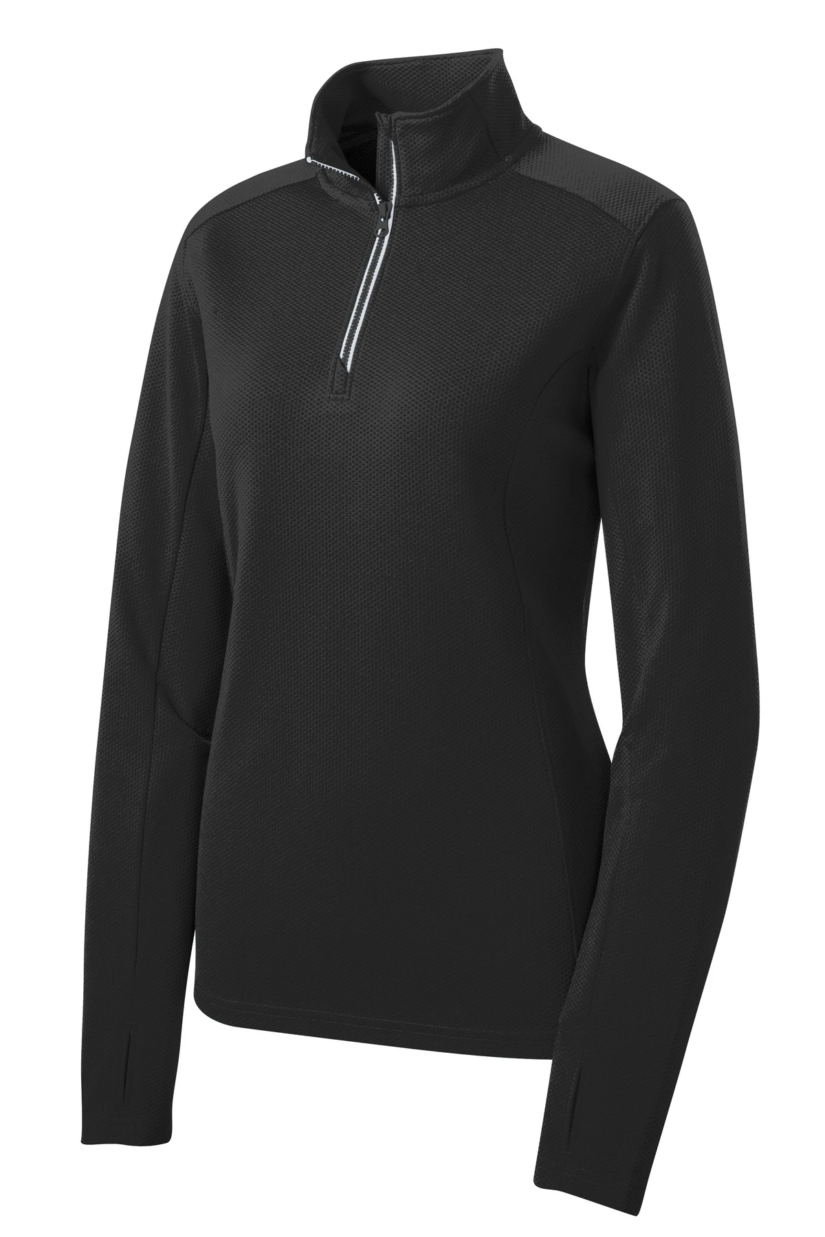 Ladies Sport-Wick Textured 1/4-Zip Pullover 4 Ladies Sport-Wick Textured 1/4-Zip Pullover - Image 2
