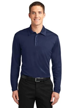Silk Touch Performance Long Sleeve Polo 14 Silk Touch Performance Long Sleeve Polo - Image 12