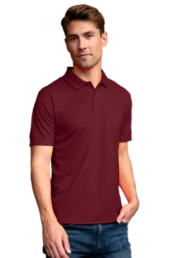 Omega Solid Mesh Tech Polo