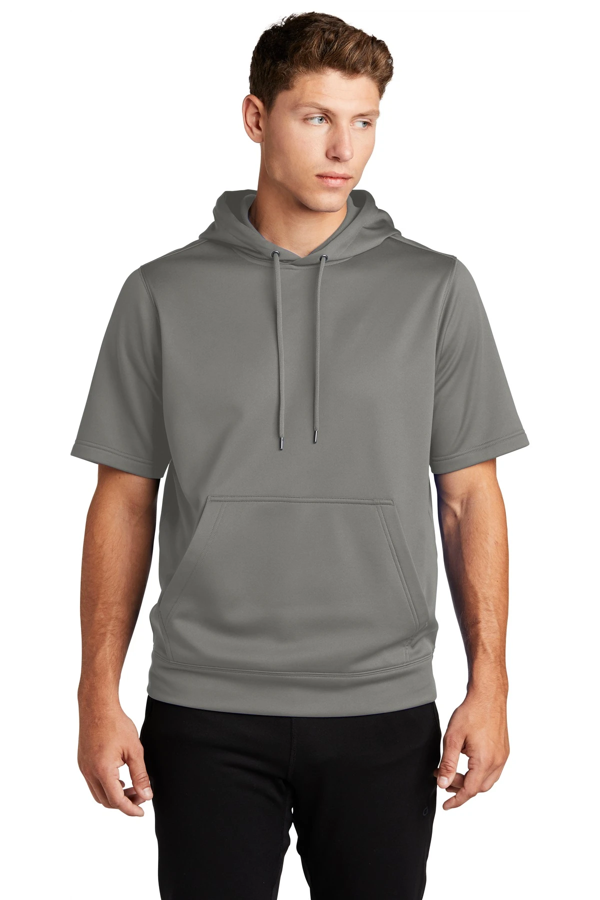 Sport-Wick Fleece Short Sleeve Hooded Pullover 3 Sport-Wick Fleece Short Sleeve Hooded Pullover