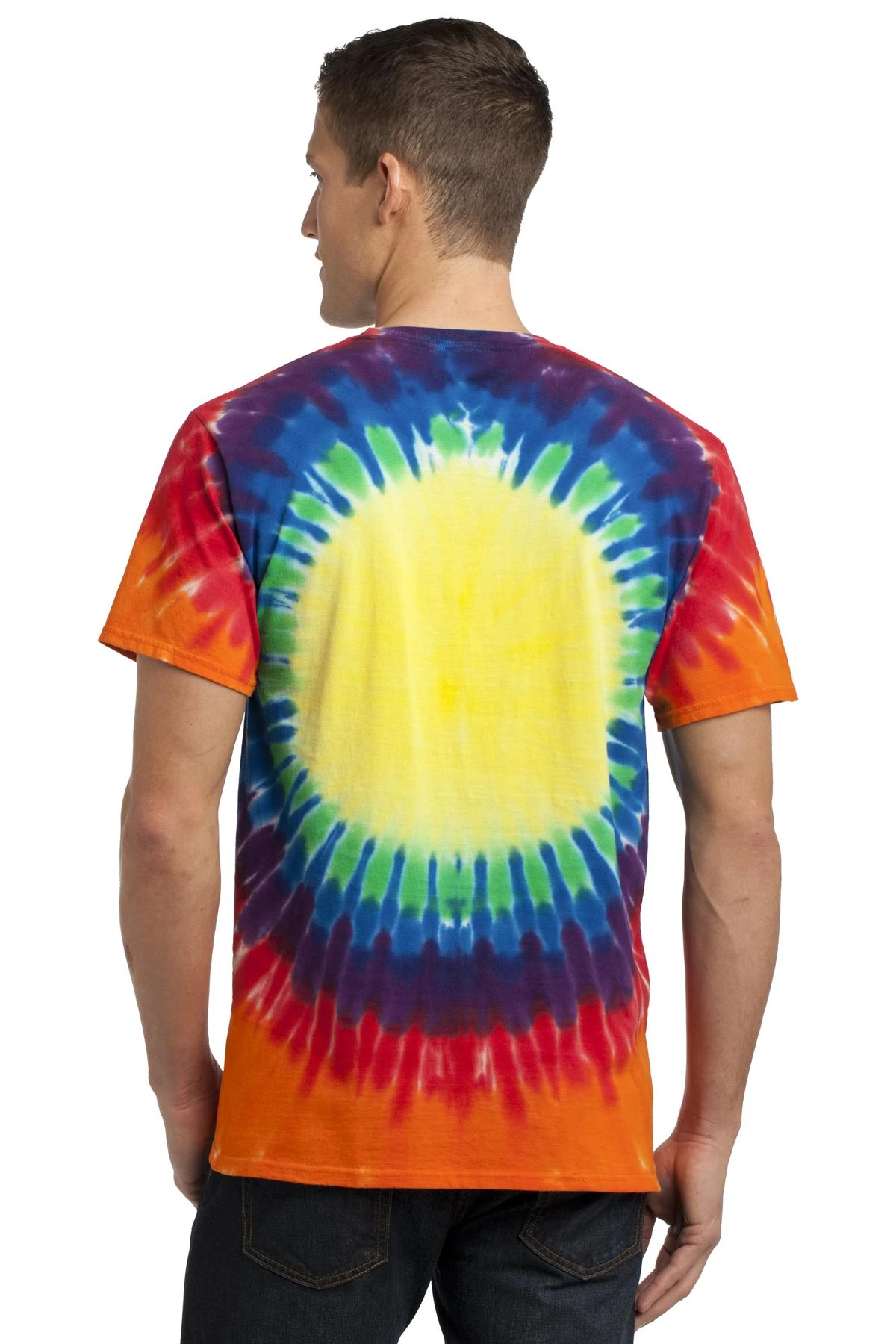 Unisex Window Tie-Dye Tee 4 Unisex Window Tie-Dye Tee - Image 2