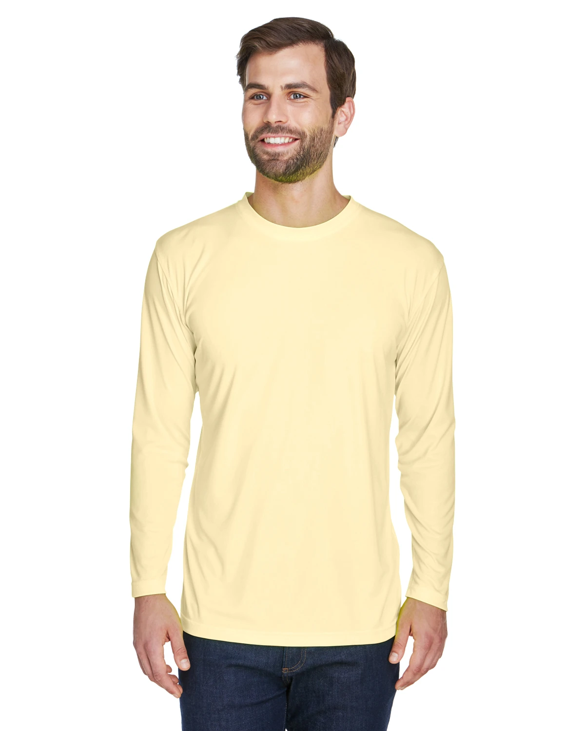 Adult Unisex Cool & Dry Sport Long-Sleeve Performance Interlock T-Shirt 9 Adult Unisex Cool & Dry Sport Long-Sleeve Performance Interlock T-Shirt - Image 7