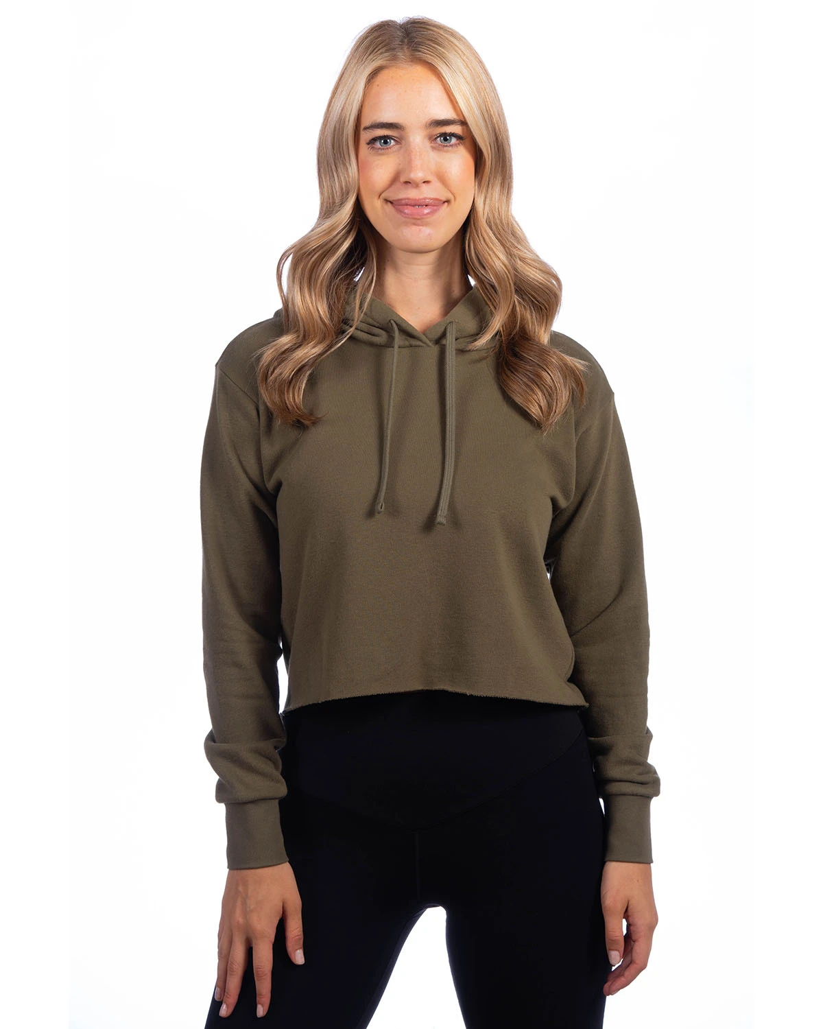 Next Level Ladies' Cropped Pullover Hooded Sweatshirt 10 Next Level Ladies' Cropped Pullover Hooded Sweatshirt - Image 8