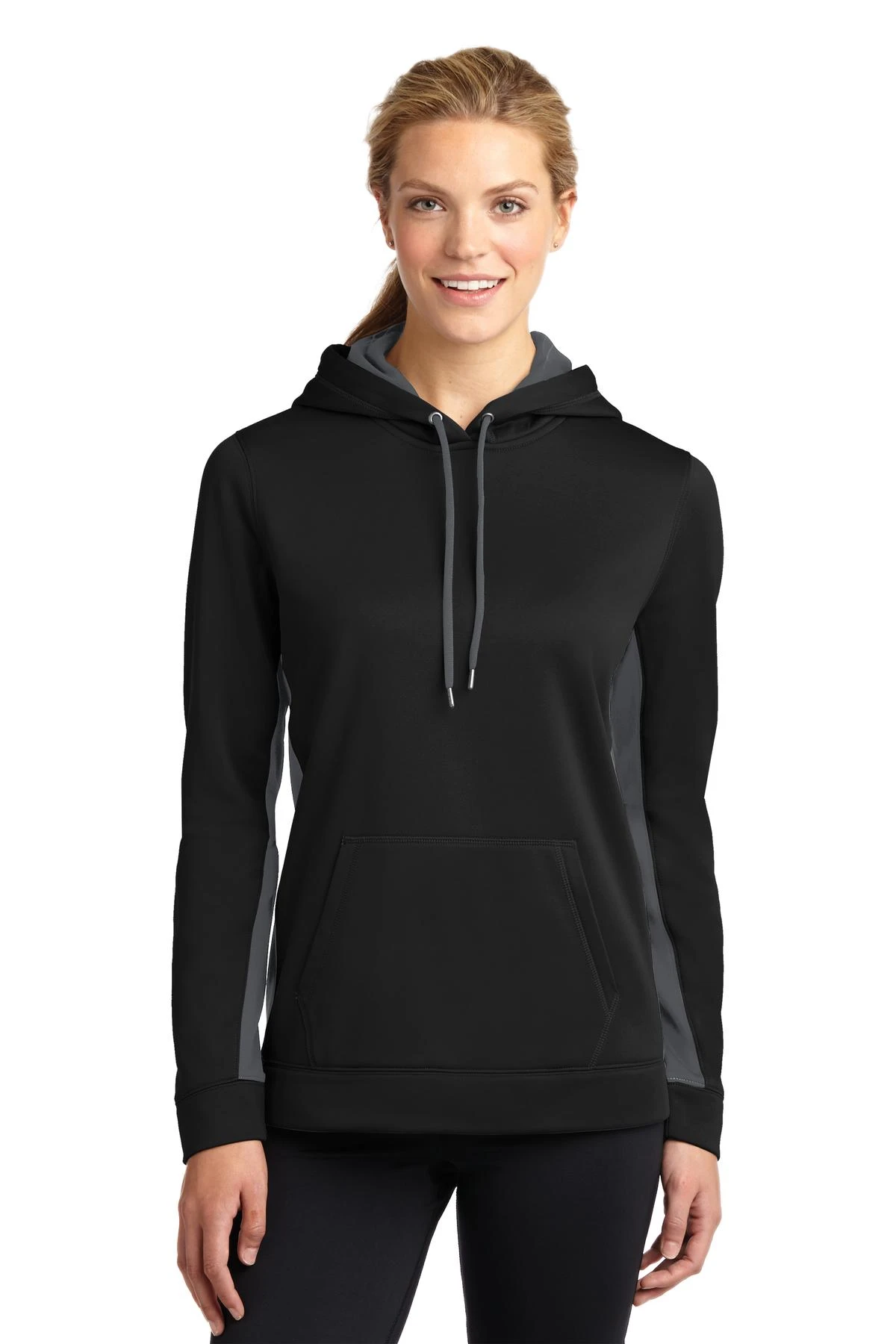 Ladies Sport-Wick Fleece Colorblock Hooded Pullover 11 Ladies Sport-Wick Fleece Colorblock Hooded Pullover - Image 9
