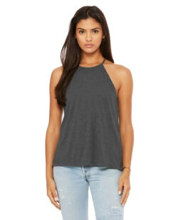 Ladies' Flowy High Neck Tank 19 Ladies' Flowy High Neck Tank -Jiffyshirts Sales Store 7caec812d2e10c
