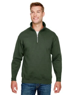 Unisex 9.5 Oz., 80/20 Quarter-Zip Pullover Sweatshirt -Jiffyshirts Sales Store 7cf3a2bf1dd017