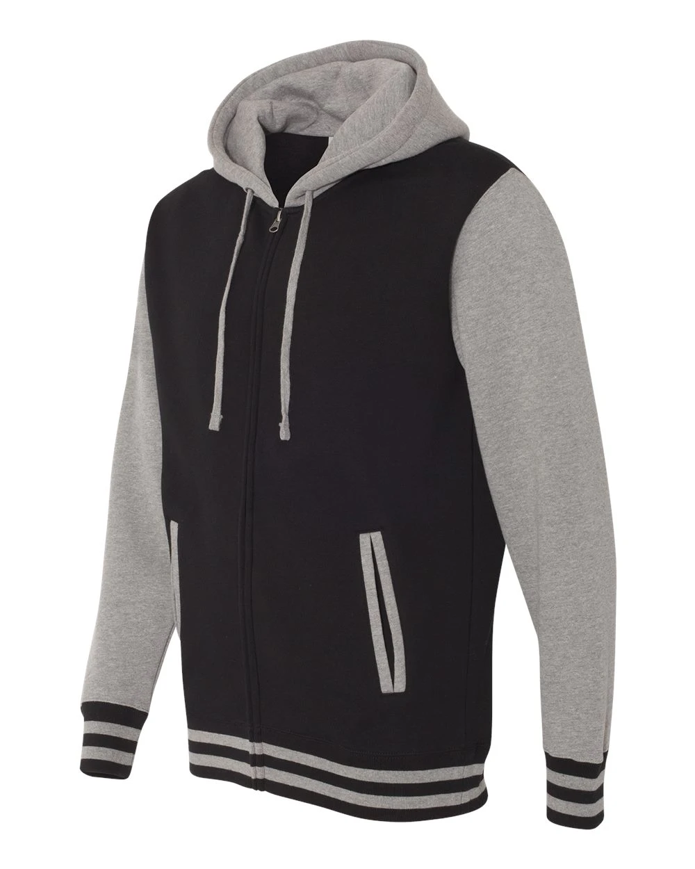 Unisex Varsity Full-Zip Hooded Sweatshirt 5 Unisex Varsity Full-Zip Hooded Sweatshirt - Image 3