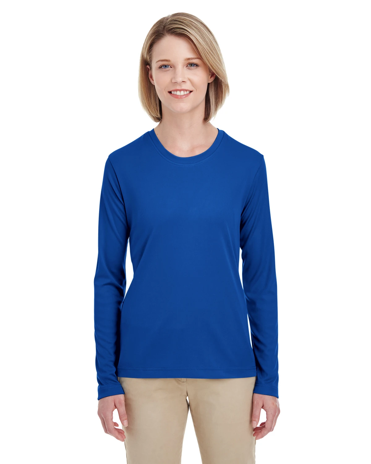 Ladies' Cool & Dry Performance Long-Sleeve Top 14 Ladies' Cool & Dry Performance Long-Sleeve Top - Image 12