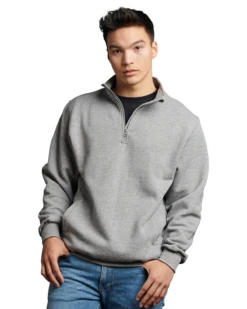 Russell Athletic Unisex Dri Power® Quarter-Zip Cadet Collar Sweatshirt 15 Russell Athletic Unisex Dri Power® Quarter-Zip Cadet Collar Sweatshirt -Jiffyshirts Sales Store 7d2adbbe24d815