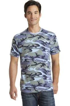 Unisex Core Cotton Camo Tee