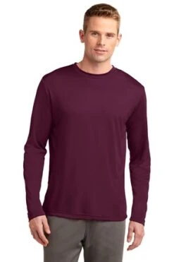 Tall Long Sleeve PosiCharge Competitor Tee -Jiffyshirts Sales Store 7e10b02684cadc
