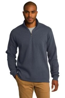 Adult Slub Fleece 1/4-Zip Pullover 12 Adult Slub Fleece 1/4-Zip Pullover -Jiffyshirts Sales Store 7e1380bbe29a2e