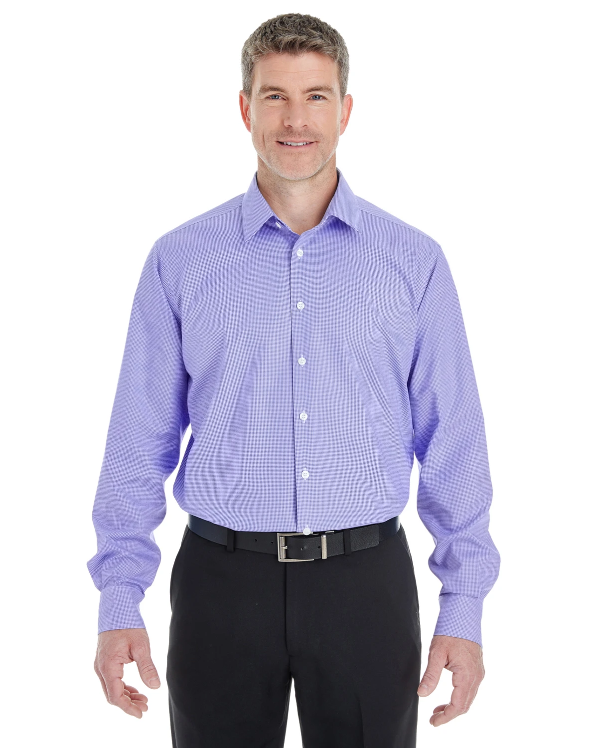 Men's Crown Woven Collection™ Royal Dobby Shirt 8 Men's Crown Woven Collection™ Royal Dobby Shirt - Image 6
