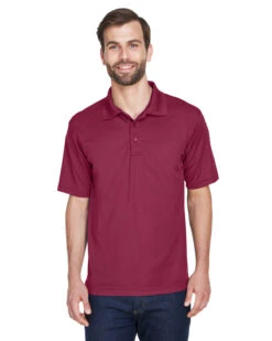Men's Cool & Dry Mesh Piqué Polo -Jiffyshirts Sales Store 7ea6aef9ea4ae2