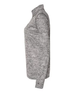 BADGER Women’s Tonal Blend Quarter-Zip Pullover -Jiffyshirts Sales Store 7f0053571c53b9
