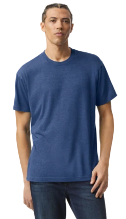 Unisex Triblend USA Made Short-Sleeve Track T-Shirt