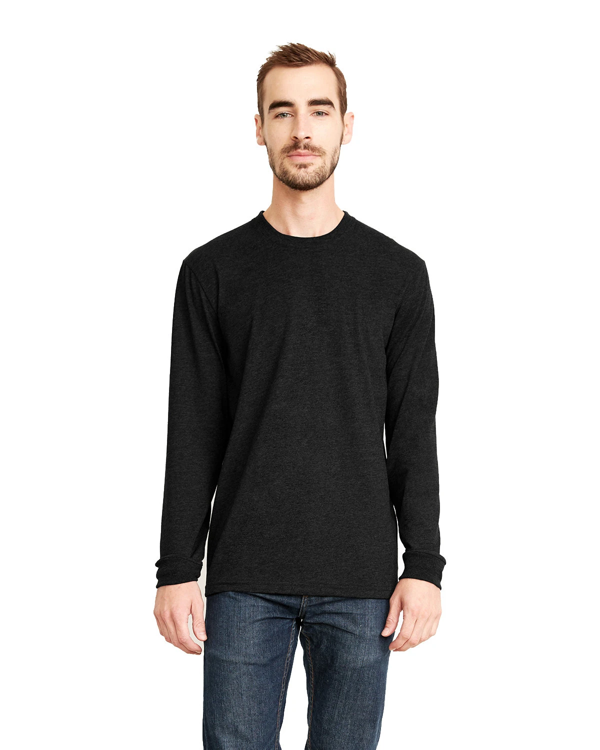 Next Level Unisex Sueded Long-Sleeve Crew 3 Next Level Unisex Sueded Long-Sleeve Crew