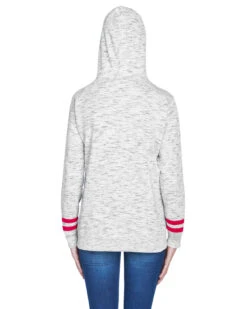 Ladies' Melange Scuba Neck Sweatshirt 10 Ladies' Melange Scuba Neck Sweatshirt -Jiffyshirts Sales Store 8041a2170b1b9e