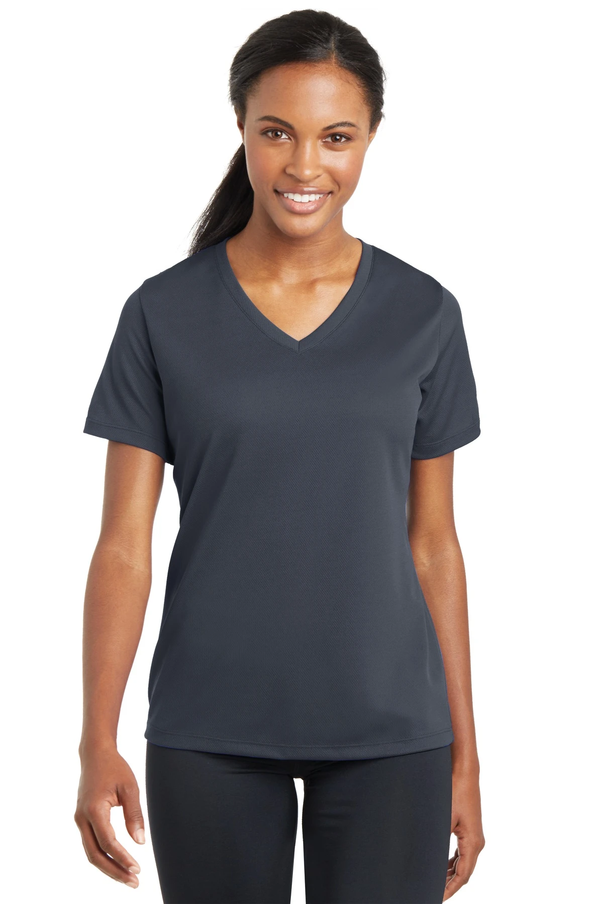 Ladies PosiCharge RacerMesh V-Neck Tee 9 Ladies PosiCharge RacerMesh V-Neck Tee - Image 7