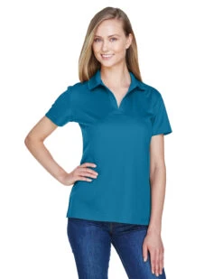 CrownLux Performance™ Ladies' Plaited Polo -Jiffyshirts Sales Store 804d61abd0573c