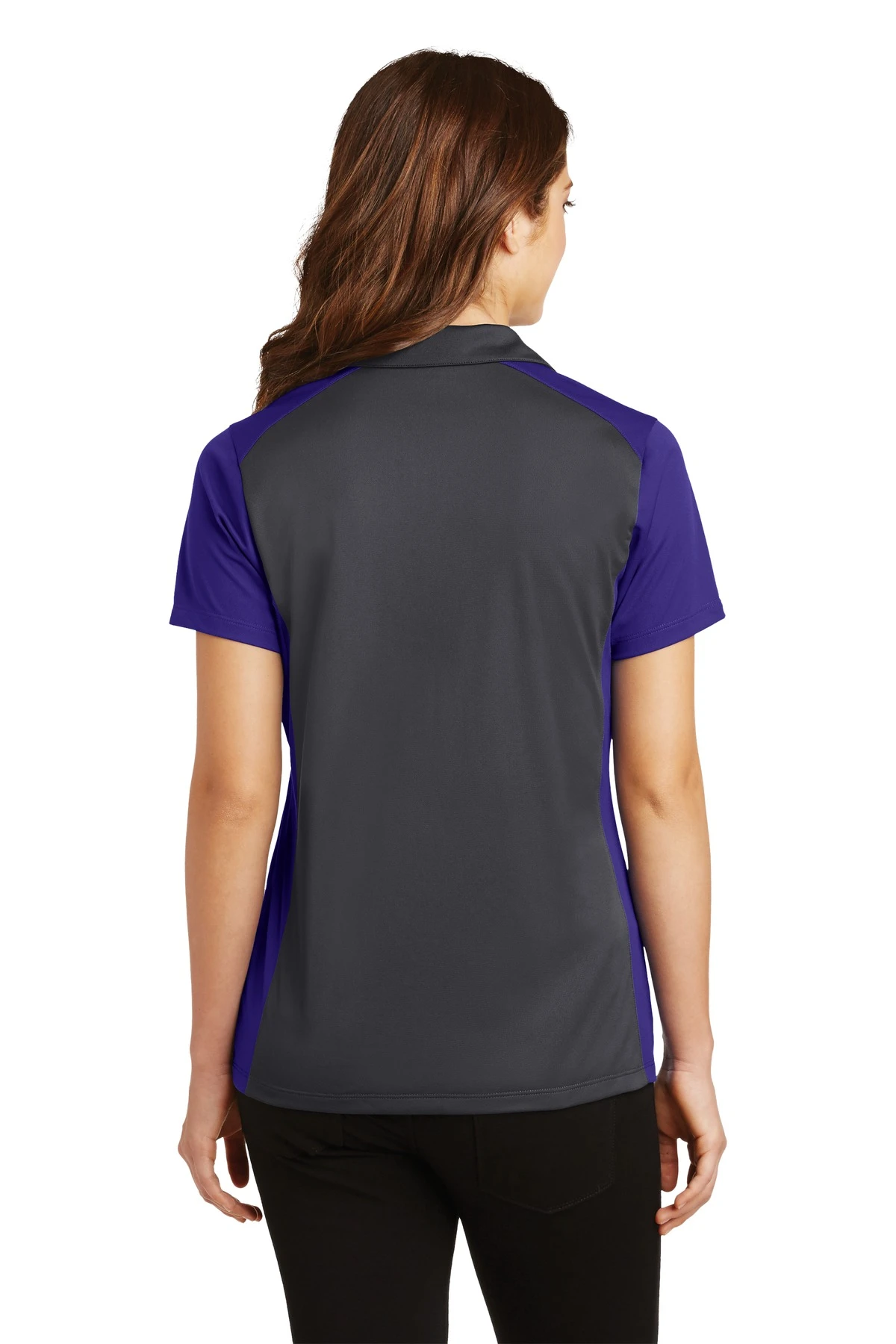 Ladies Colorblock Micropique Sport-Wick Polo 4 Ladies Colorblock Micropique Sport-Wick Polo - Image 2