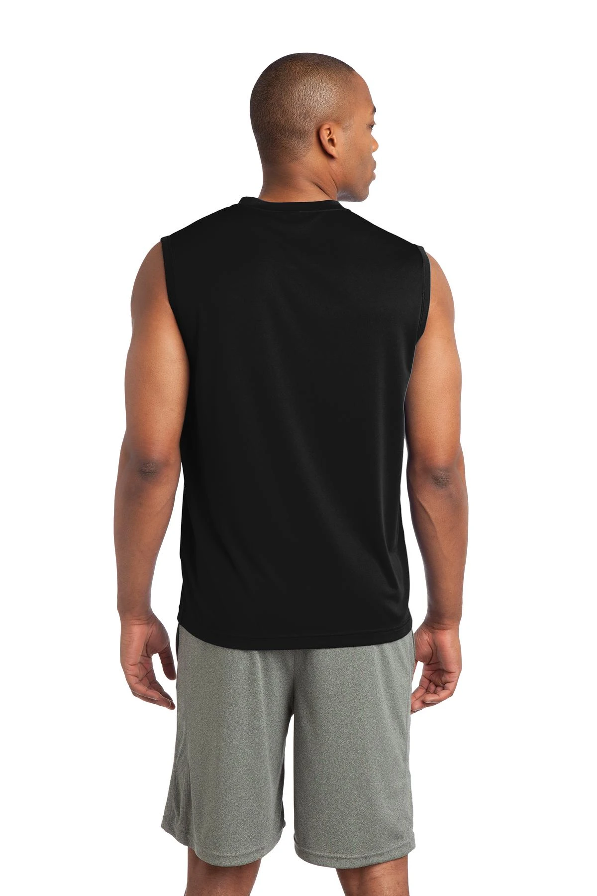 Men's Sleeveless PosiCharge Competitor Tee 4 Men's Sleeveless PosiCharge Competitor Tee - Image 2