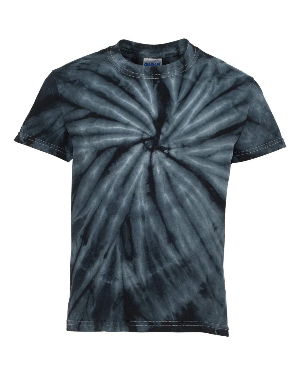 Youth Unisex Cyclone Vat-Dyed Pinwheel Short Sleeve T-Shirt 4 Youth Unisex Cyclone Vat-Dyed Pinwheel Short Sleeve T-Shirt - Image 2