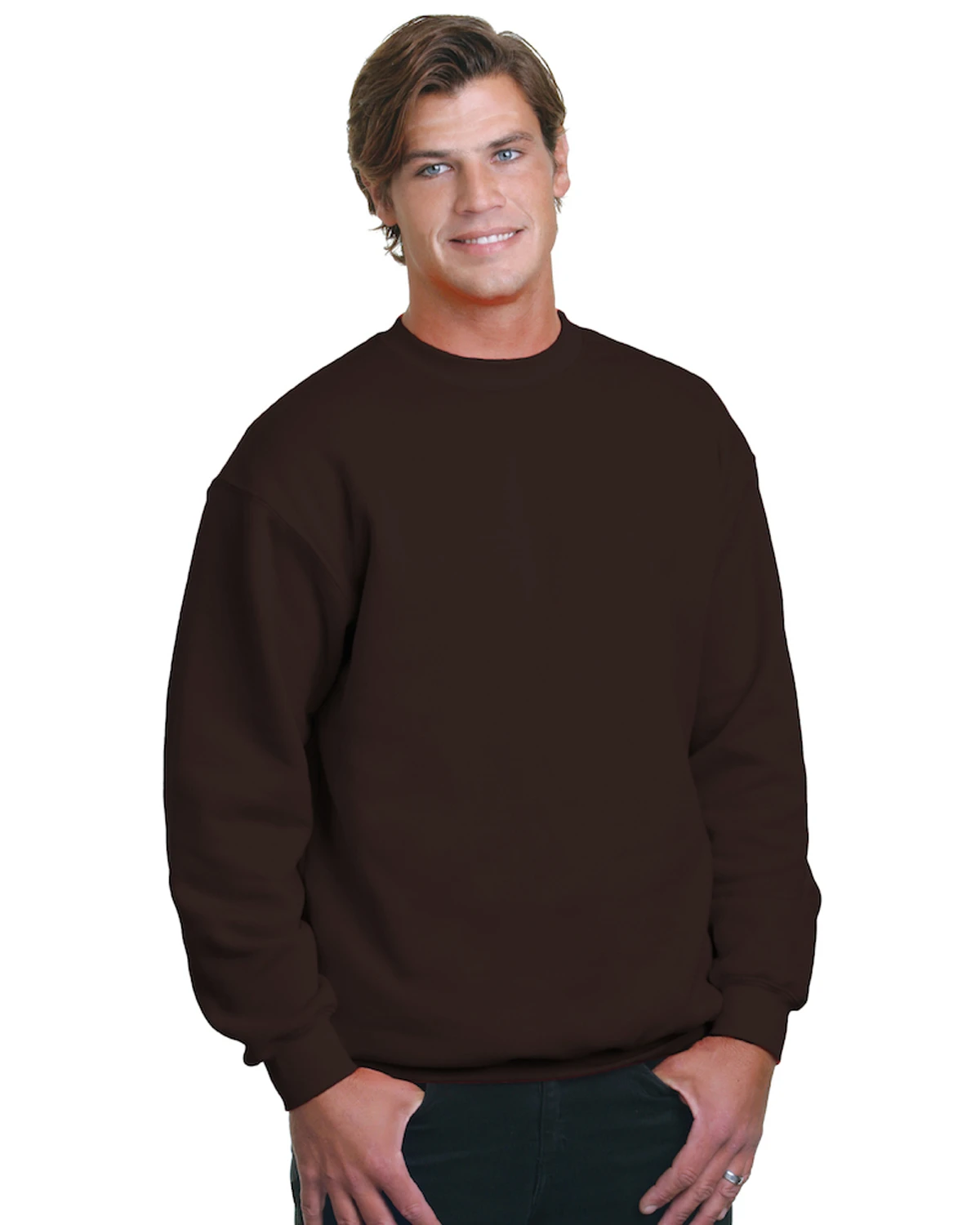 Adult Unisex 9.5 Oz., 80/20 Heavyweight Crewneck Sweatshirt 19 Adult Unisex 9.5 Oz., 80/20 Heavyweight Crewneck Sweatshirt - Image 17