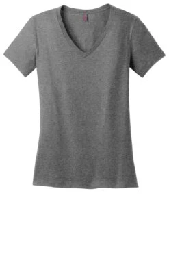 District Ladies' Perfect Weight V-Neck Tee 24 District Ladies' Perfect Weight V-Neck Tee -Jiffyshirts Sales Store 81a63bdf2484dc