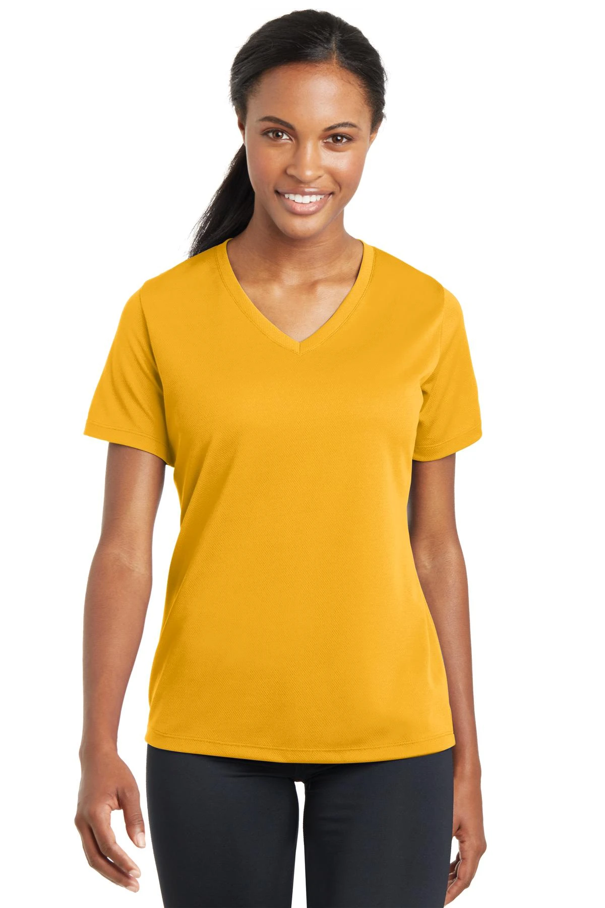 Ladies PosiCharge RacerMesh V-Neck Tee 12 Ladies PosiCharge RacerMesh V-Neck Tee - Image 10