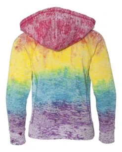 Girls’ Courtney Burnout V-Notch Hooded Sweatshirt 7 Girls’ Courtney Burnout V-Notch Hooded Sweatshirt -Jiffyshirts Sales Store 82214795c71d44