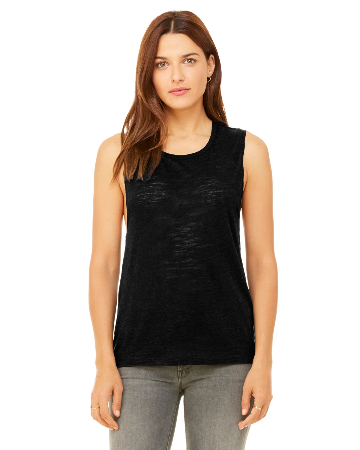 Ladies' Flowy Scoop Muscle Tank 13 Ladies' Flowy Scoop Muscle Tank - Image 11