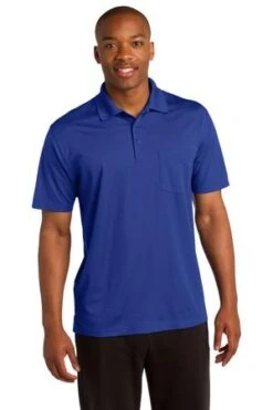 Micropique Sport-Wick Pocket Polo