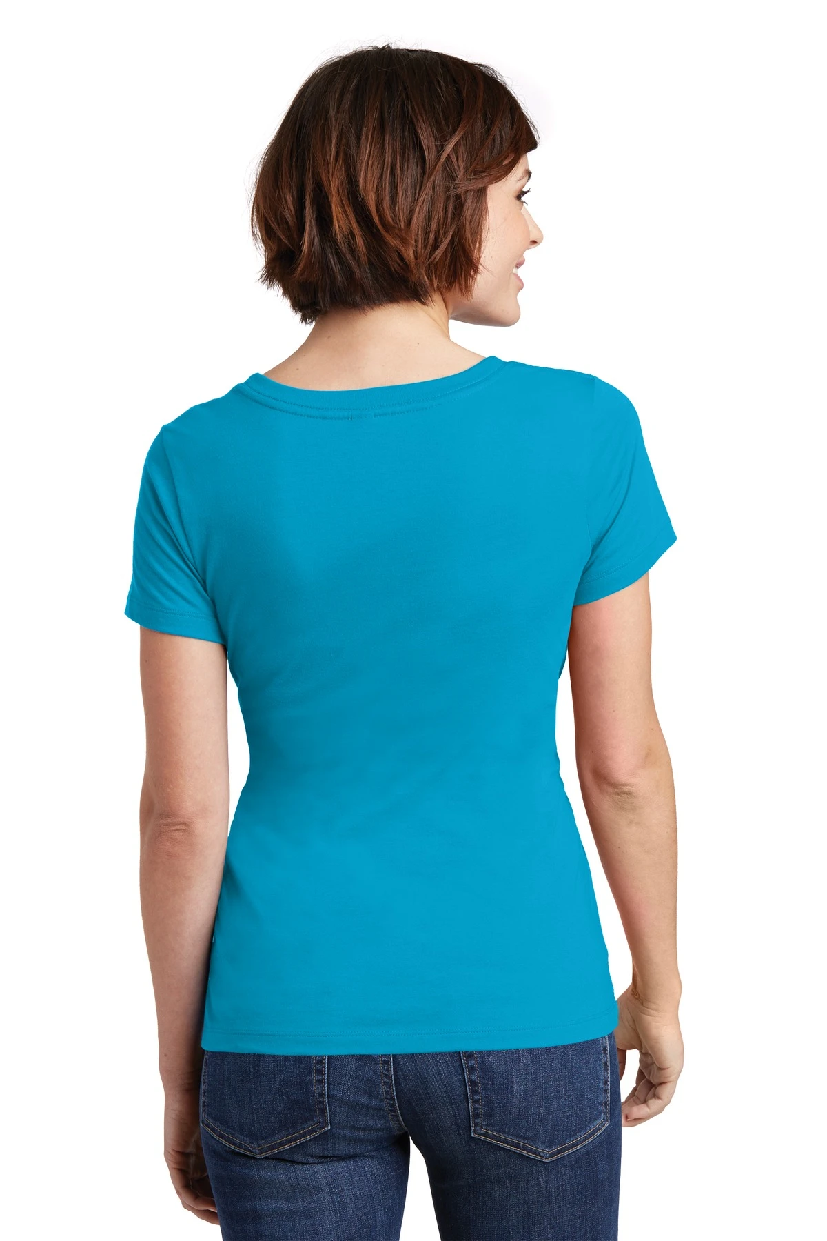 District Ladies' Perfect Weight Scoop Tee 4 District Ladies' Perfect Weight Scoop Tee - Image 2