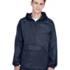 Adult Unisex Quarter-Zip Hooded Pullover Pack-Away Jacket 1 Adult Unisex Quarter-Zip Hooded Pullover Pack-Away Jacket -Jiffyshirts Sales Store 8353f1938f4ac0