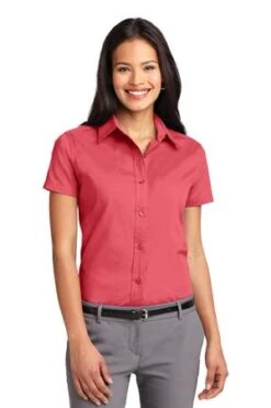 Ladies Short Sleeve Easy Care Shirt 31 Ladies Short Sleeve Easy Care Shirt -Jiffyshirts Sales Store 843b553f0b5835