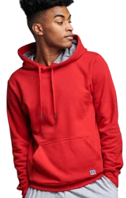 Russell Athletic Cotton Rich Fleece Hooded Sweatshirt 10 Russell Athletic Cotton Rich Fleece Hooded Sweatshirt - Image 8