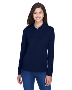 Ladies' Pinnacle Performance Long-Sleeve Piqué Polo 24 Ladies' Pinnacle Performance Long-Sleeve Piqué Polo -Jiffyshirts Sales Store 846a26db528f24