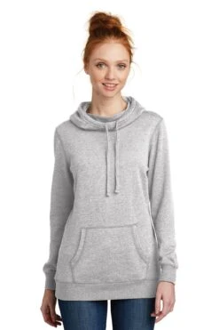 District Ladies' Lightweight Fleece Hoodie -Jiffyshirts Sales Store 84bd0443357761