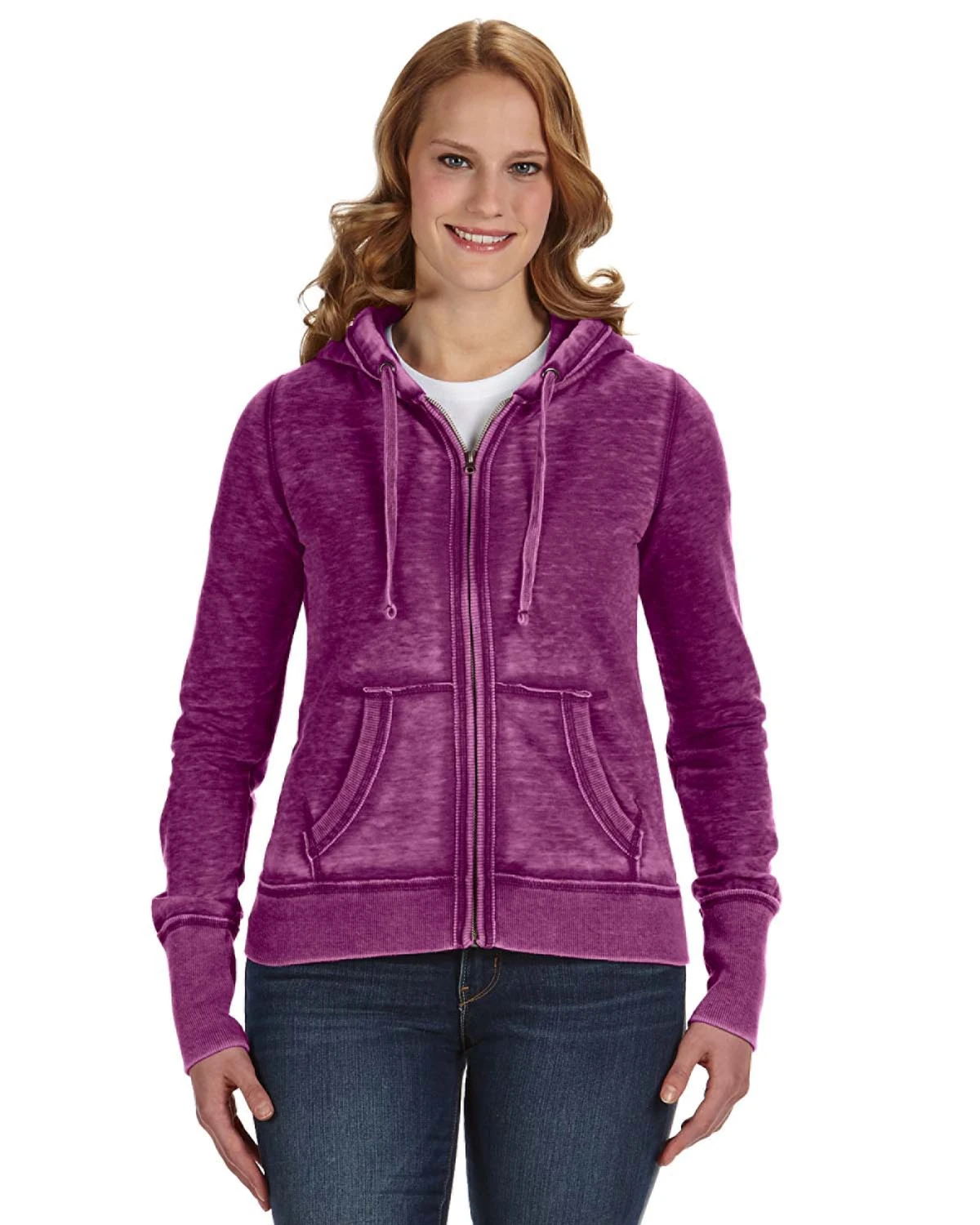 Ladies' Zen Full-Zip Fleece Hood 9 Ladies' Zen Full-Zip Fleece Hood - Image 7