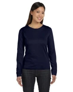 Ladies' Premium Jersey Long-Sleeve T-Shirt -Jiffyshirts Sales Store 858e76d8c975c3
