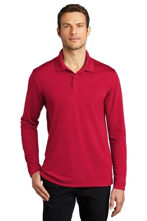 Dry Zone UV Micro-Mesh Long Sleeve Polo 10 Dry Zone UV Micro-Mesh Long Sleeve Polo - Image 8