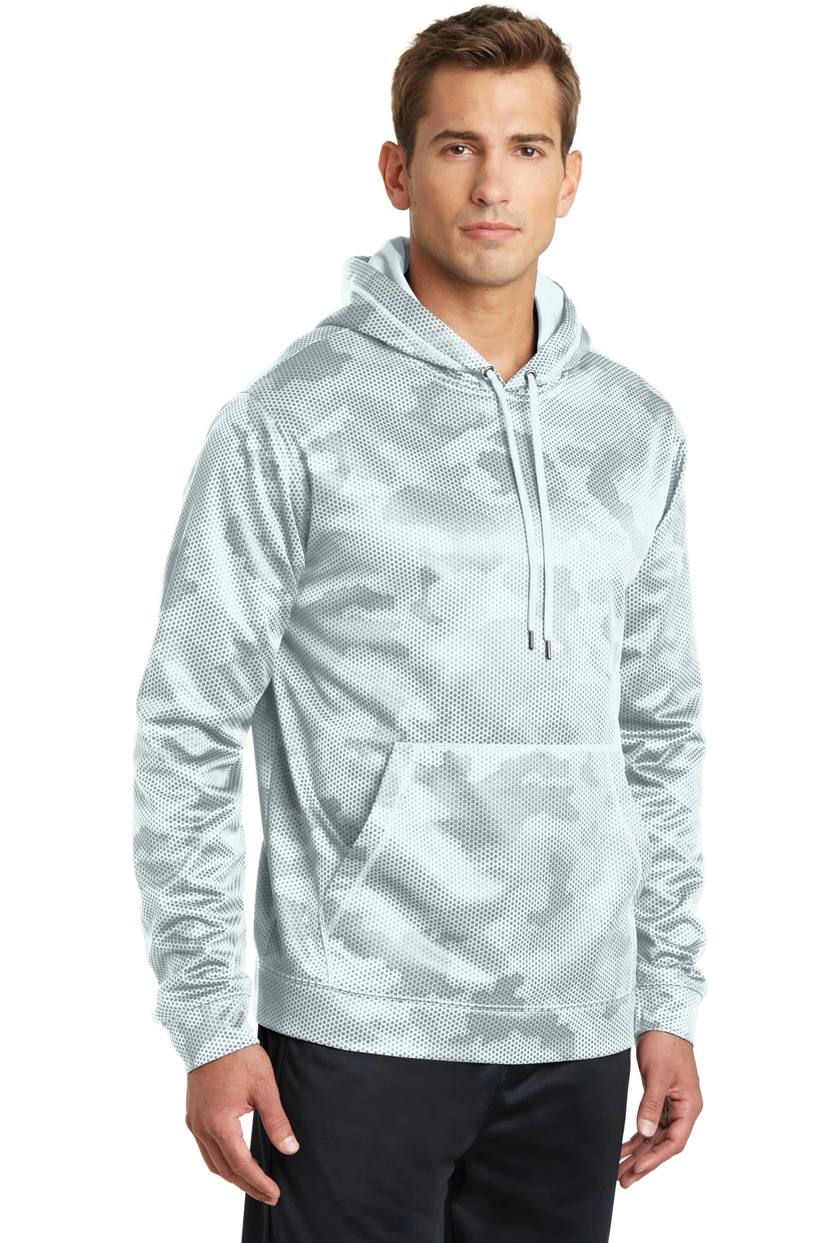 Sport-Wick CamoHex Fleece Hooded Pullover 5 Sport-Wick CamoHex Fleece Hooded Pullover - Image 3