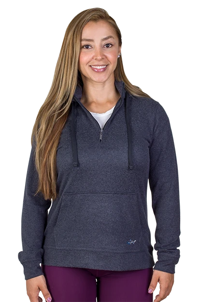 Greg Norman Women's Lab 1/4-Zip Hoodie 7 Greg Norman Women's Lab 1/4-Zip Hoodie - Image 5