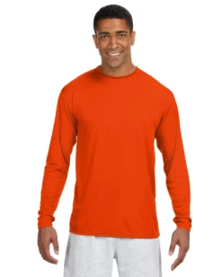 Men's Cooling Performance Long Sleeve T-Shirt -Jiffyshirts Sales Store 861af86eb1d988